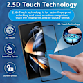 Pikkukuva 4 / 5: kpl karkaistu lasi Samsung Galaxy Z Fold 3 näytönsuoja puhelimen karkaistu lasi suojakalvo