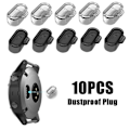 Miniatyrbild 6 av 6: Dammskydd för laddningsport TRANSPARENT SVART transparent black