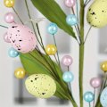 Miniatyrbilde 3 av 5: 3 stk, Kunstig påskeblomst, påskespray med egg og fargerike bær Dekorativ vår
