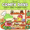 Miniatyrbillede 1 af 9: Comfy Days: Farvelægningbog til voksne og teenagere med super søde dyrefigurer i hyggelige øjeblikke til afslapning (Hyggelige rum farvelægning)