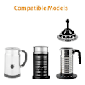 Miniatyrbilde 4 av 5: Visper for Aeroccino 3/4/Plus Melkeskummer Erstatning 3-pakning