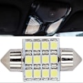 Pikkukuva 3 / 5: DE3175 LED-valot Erittäin Kirkas Valkoinen LED-autovalo auton sisätiloihin