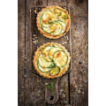 Miniatyrbillede 2 af 4: 4 riflet tarteforme, 10,5 cm diameter, professionel kulstofstål