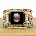 Miniatyrbilde 3 av 5: Bohemian Watch Armbånd Rem Kompatibel med Apple Watch 38mm/40m