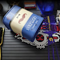 Miniatyrbillede 4 af 10: 2 stk. Engangsbeholder Rustfrit Stål Razor Bank Container Blades Dispenser Barber Shop Opbevaring