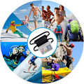 Miniatyrbild 6 av 6: Vattentät väska midjeväska skyddsfodral, universal, beach_xx