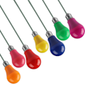 Miniatyrbillede 9 af 10: LED-pære A60 Rød E27 Red Red E27-E27
