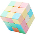 Pikkukuva 1 / 3: Macaron Meilong 3x3 tarraton taikakuutio MFJS MEILONG 3x3x3 Cubing Classroom Meilong 3x3 Macaron -nopeuskuutio