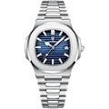 Miniatyrbillede 1 af 6: Herre Minimalistiske Armbåndsure Quartz Analog Armbåndsure Datokalender Lysende Armbåndsure Elegante Business Armbåndsure Herre Armbåndsure i Rustfrit Stål