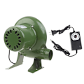 Miniatyrbilde 7 av 10: Kraftig BBQ-vifte Kullgrillstarter BBQ-vifte, Røykovn Vifte Jern Elektrisk Vifte AC100-240V 2900RPM Justerbar 0.76 40W
