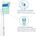 Miniatyrbild 4 av 5: Ersättningstandborsthuvuden för Philips Sonicare Elektriska borsthuvuden Refills Kompatibla med Sonic Care Snap On Tandborstar, 10 Pack00
