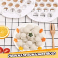 Miniatyrbillede 3 af 6: Dumplings Form Pelmeni Maker Plast 19 Huller Russisk Ukraine Bagværk A - Perfekt