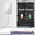 Pikkukuva 5 / 5: 2 kpl yhteensopiva Apple iPhone -latauskaapeli 1m, Apple Lightning - USB-kaapeli 1 metri Nopea lataus Apple Phone pitkät kaapelit