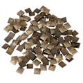 Miniatyrbillede 2 af 3: 100 stk. 9x9cm Pyramid Spike Flatback Studs Læderarbejde Punk Nitter Studs Til Tøj Tasker Sko Bælte DIY Dekoration