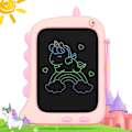 Miniatyrbillede 1 af 7: 8,5 tommer LCD Doodle Board Tablet til piger - Enhjørning Tegneplade til Børn 2-7 år - Rejselegetøj Fødselsdagsgave pink Pink