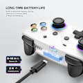 Pikkukuva 5 / 9: Switch Pro -ohjain, langaton Switch-ohjain LED-valolla/kaksoisvärinällä, etäpelikonsoli