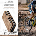 Miniatyrbilde 5 av 6: For Samsung Galaxy Z Fold 3 Deksel, Nyeste Retro Lommebokdeksel med Kortspor, Multifunksjonelt Deksel med Magnetisk Støtte Stropp Glidelås_xx