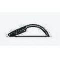 Miniatyrbild 3 av 3: Microsoft Arc Mouse Bluetooth-mus för PC-bärbara datorer Kompatibel med Windows Mac Chrome OS (Tunn Lätt Bärbar Taktil) - Svart