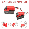 Miniatyrbilde 4 av 5: Batteriadapter for Milwaukee M18 Xc 18v til Dock Power 2 Wirings Output Diy