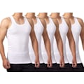 Miniatyrbild 1 av 5: 5-pack herr underkläder i 100% bomull (vit * 5) - XL