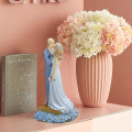 Miniatyrbilde 5 av 5: Bryllupskake Topper Bryllupsdekorasjoner Brud og Brudgom Figurer Morsom Bryllupspar Statue (d-4)