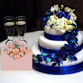 Miniatyrbillede 3 af 5: Papir og kuvertsæt, blomstermønster 40 stk. papir_xx