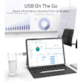 Pikkukuva 7 / 10: USB-C - USB-sovitin (2 kpl), USB-C uros - USB 3.0 naaras sovitin yhteensopiva Space Grey