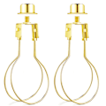 Miniatyrbillede 1 af 5: Adapter til lampeskærm - 2 stk. (guld)