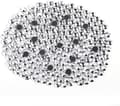 8000 Hotfix-strass, silverhematit, SS6, 1,9-2,1 mm för kläder och hantverk silverhematit Silver Hematite SS6