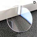 Miniatyrbilde 1 av 8: 5 runde universelle urglassbeskyttelsesfilmer 30 mm 33MM