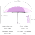 Miniatyrbillede 2 af 5: Foldbar paraply, 6-ribs vindstærk Purple