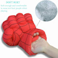 Miniatyrbild 4 av 6: Plush-Handskar för Barn Plysch Leksakshänder Mjuka Plysch Handskar Cosplay för Pojke Flicka Jul Halloween Födelsedagspresent, Medium, Röd-d Red-d