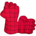 Miniatyrbild 1 av 6: Plush-Handskar för Barn Plysch Leksakshänder Mjuka Plysch Handskar Cosplay för Pojke Flicka Jul Halloween Födelsedagspresent, Medium, Röd-d Red-d