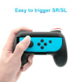 Miniatyrbild 10 av 10: Grepp som är kompatibla med Nintendo Switch för Joy Con & OLED-modell för Joycon black