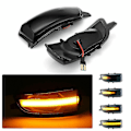 Miniatyrbillede 3 af 5: Egnet til Volvo C30 C70 S40 S60 V40 V50 V70 Ap Dynamisk LED-bakspejlsindikator