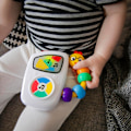 Miniatyrbillede 4 af 5: Gribevenlig musikalsk legetøj til rejser, med lys, 10 melodier og volumenkontrol