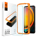 Miniatyrbild 1 av 6: Spigen Galaxy Xcover 7 2-PACK Skärmskydd ALM Glas.tR