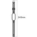 Miniatyrbillede 5 af 6: Smartwatch Rem for Xiaomi Mi Band 7/6/5, Transparent Silikon Rem, Udskiftningsarmbånd til Xiaomi Clear