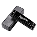 Miniatyrbilde 4 av 10: 10 Hull 20 Toner Profesjonell C-Dur Kromatisk Munnspill, Munnorgel og Profesjonelt Munnspill for Barn, Voksne, Spillere Black 0.08