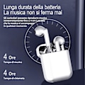 Pikkukuva 6 / 8: USB-C pikalatavat langattomat urheilukuulokkeet, Stereo Langattomat kuulokkeet mikrofonilla iOS Android älypuhelimelle PC:lle, IPX5 Vedenkestävä