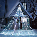 Miniatyrbilde 1 av 7: Julelys, 317 LED 10 fot x 9 Utendørs Juledekorasjonslys