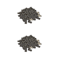 Pikkukuva 3 / 5: 1/2/3/5 100x Käsinkirjoitetut englanninkieliset merkit T tagit kangas DIY Vaatteet Kulta Sana 100 Kpl Gold Word 100 Pcs 2 Set