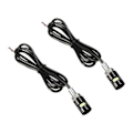 Miniatyrbilde 1 av 5: 12V motorsykkel LED-skiltlys LED bakre halenummerlys Universal 12V 5630 hvite lys blinklys null - 2