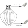 Miniatyrbillede 2 af 5: Piskeris tilbehør kompatibelt med KitchenAid Tilt-Head Stand Mixer._xx