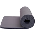 Miniatyrbillede 2 af 3: Yogamåtte | Multifunktionel Ekstra Tyk Skummåtte til Træning | Udstrækning, Styrketræning og Terapi – Pilates, Fitnessudstyr Grey