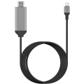 Pikkukuva 1 / 5: [apple Mfi Certified] Lightning To Hdmi Adapter, Hdtv Cable Adapter Compatible With Iphone,ipad,ipod 1080p Digital Av Syn