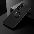 Pikkukuva 2 / 2: Samsung Galaxy S21+ (S21 Plus) sormirenkaalla ja sisäänrakennetulla magneetilla - Musta