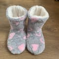 Dam Tjocka & Varma Toffelsockor med Grepp - Jultofflor 41-42