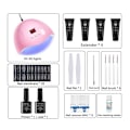 Miniatyrbild 3 av 8: Gelbyggare Set Gel Nagelförlängning Kit Nagelstudio Set 0.3