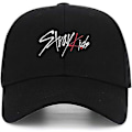 Miniatyrbillede 1 af 4: Cap Straykids kasket Justerbar kasket Baseballkasket Kvinders kasket Sort kasket